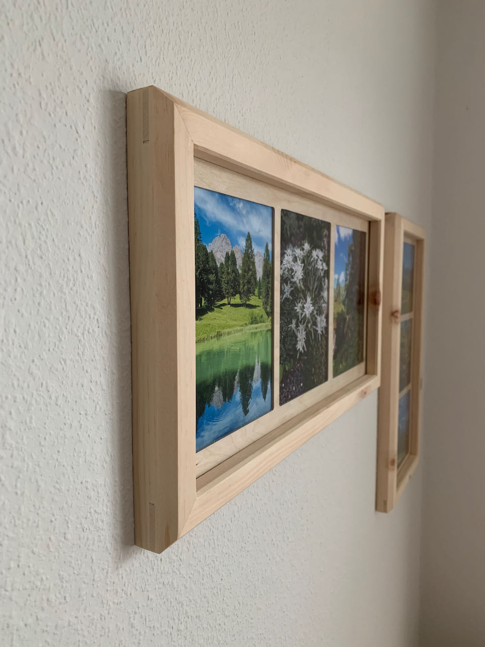 Bilderrahmen aus Arvenholz