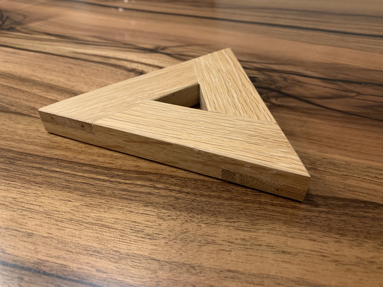 Topf Untersetzer aus Eichenholz