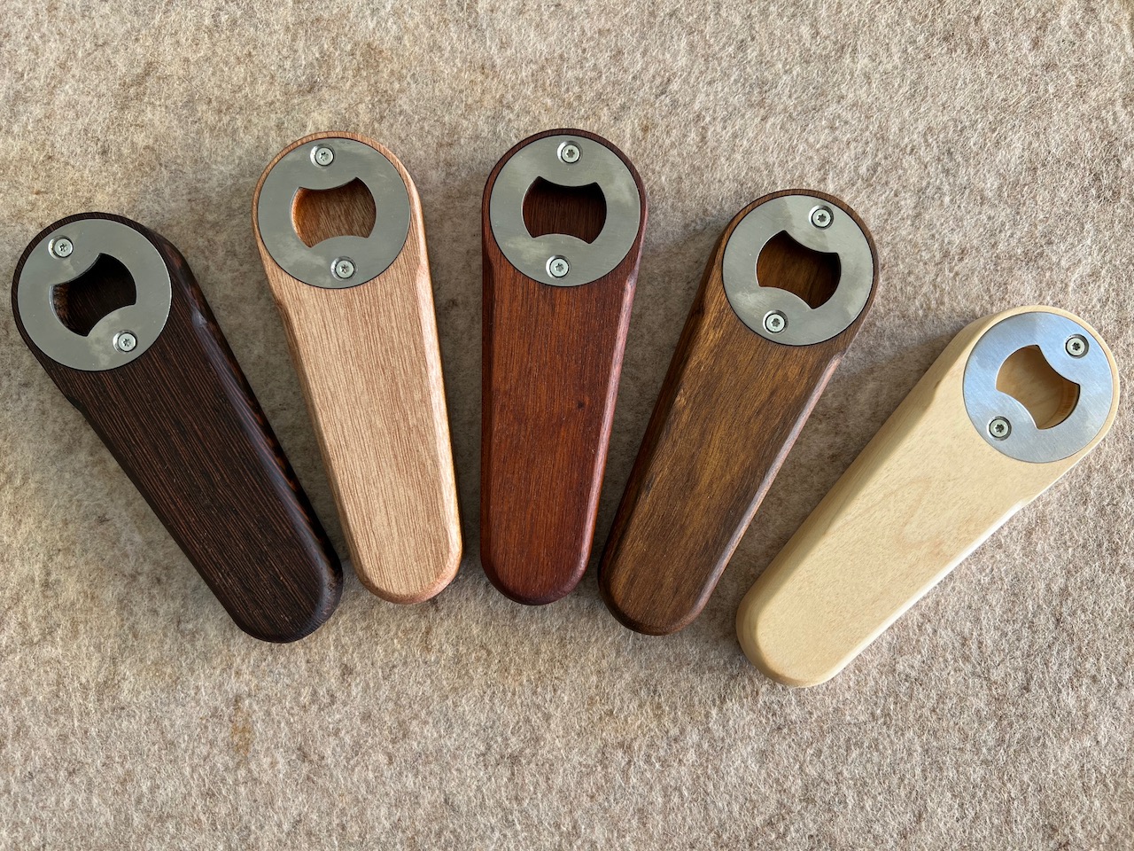 Massivholz Flaschenöffner