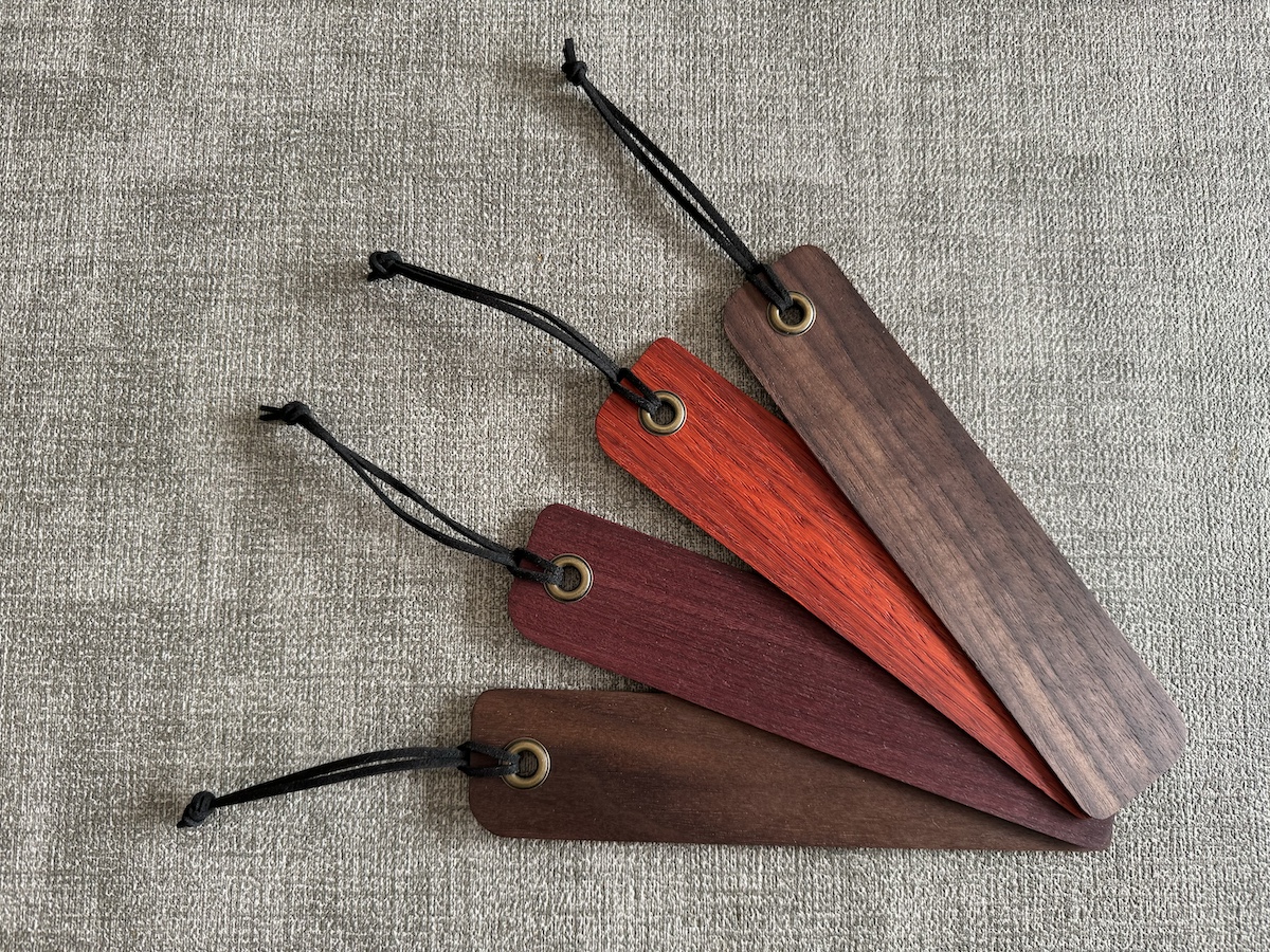 Holzfurnier Lesezeichen