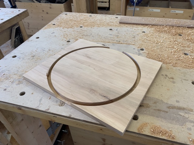 Schneidebrett aus Kirschleimholz