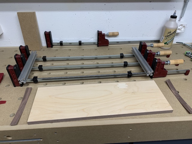 Einleimer vorbereitet